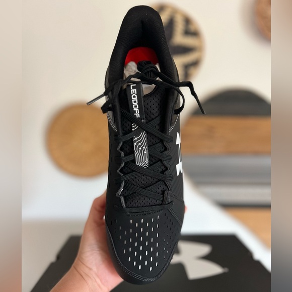 *NEW* Men’s Under Armour Leadoff Low RM Baseball Cleats - Picture 2 of 4